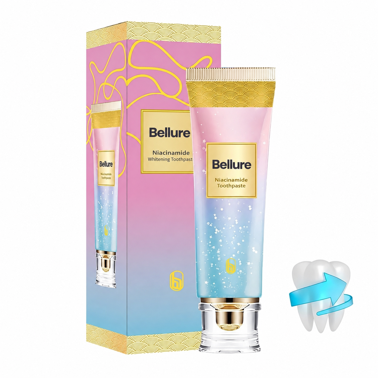 Bellure Niacinamide Whitening Toothpaste