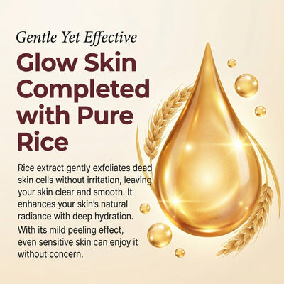 DR.MELAXIN Peel Shot Glow Rice Ampoule Duo Pack for Radiant Skin