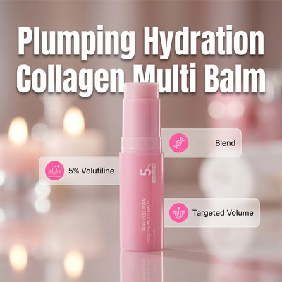 💜LAST DAY - BUY 1 GET 1 FREE💜Pink Collagen Volume Multi Balm