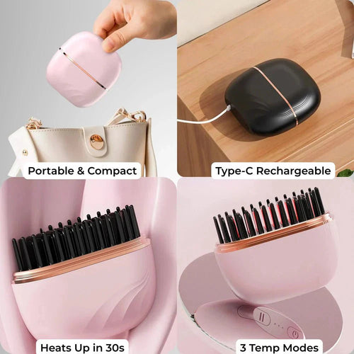 GlowComb™ Pro Hair Straightener & Styler