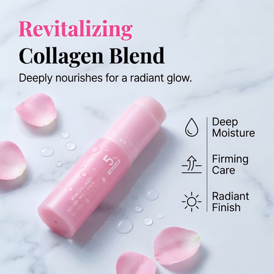 💜LAST DAY - BUY 1 GET 1 FREE💜Pink Collagen Volume Multi Balm
